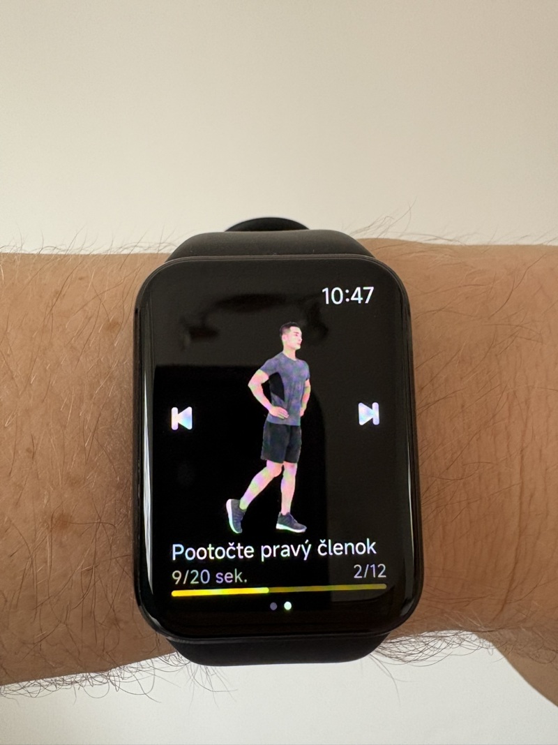 Animovaná rozcvička