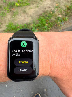 Detekcia chôdze funguje veľmi dobre