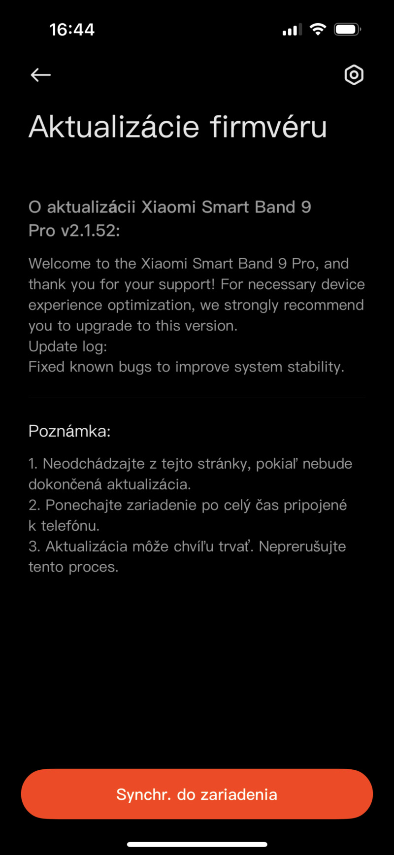 Aktualizácie firmvéru