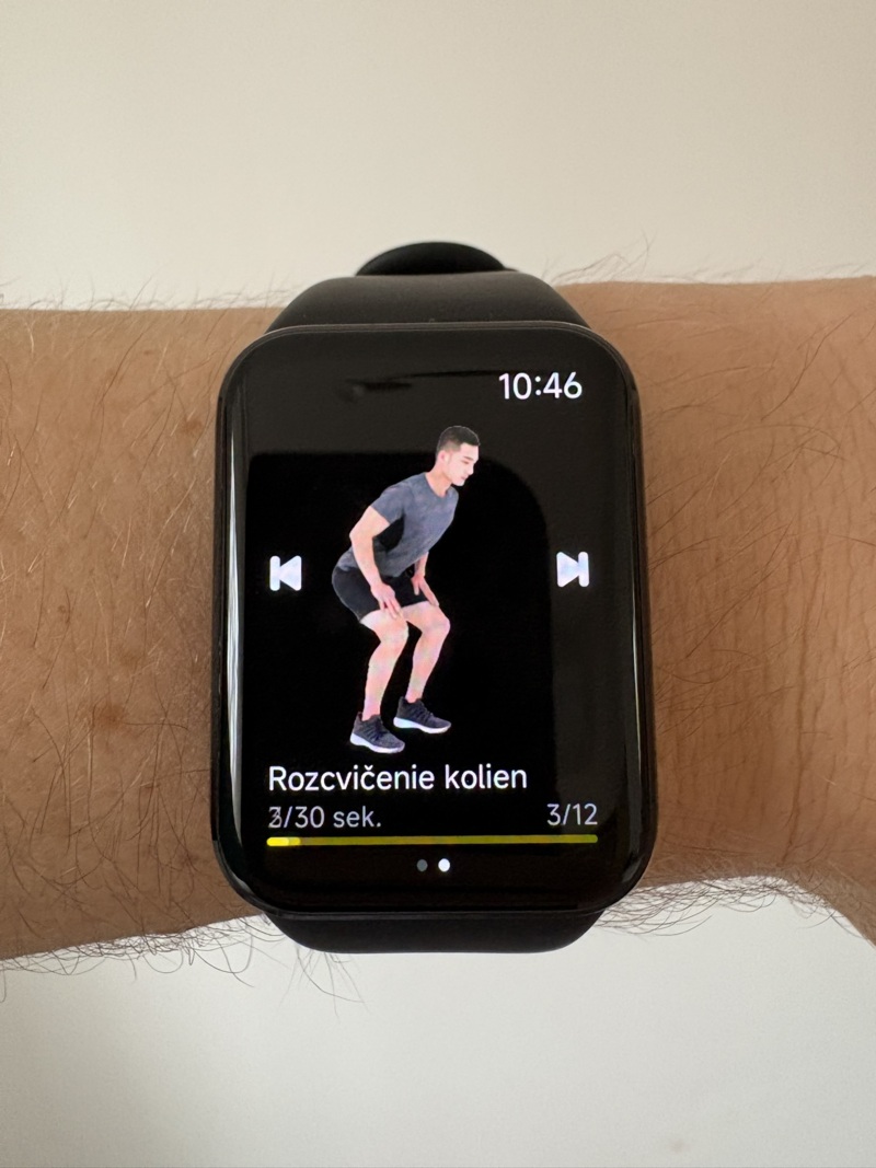 Animovaná rozcvička